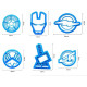 Avengers Fondant / Cookie Cutter Set of 6 Pcs