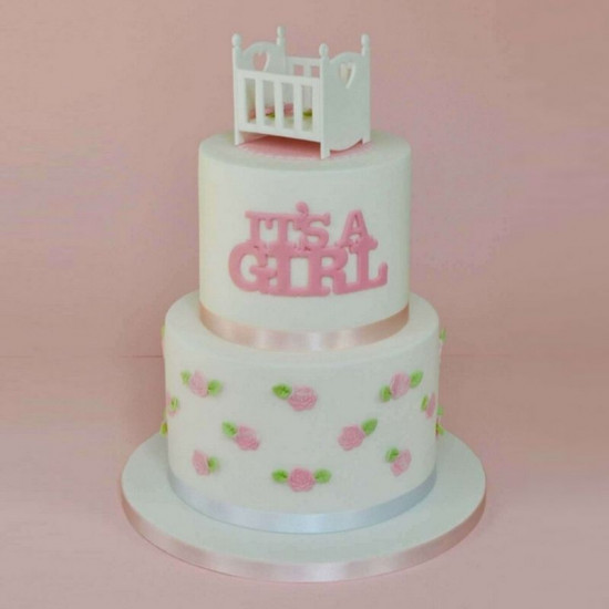 Baby Crib Fondant Cutter