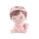 Baby Girl with Feeding Bottle Cake Topper  | Baby Shower Cake Topper