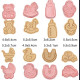 Baby Shower Cookie Mould | 3D Mini Fondant Cookie Stampers 