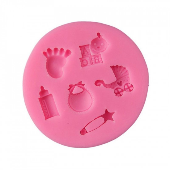 Baby Shower Fondant Mould