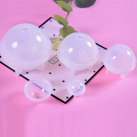 Ball Shape Silicone Mould Set of 5 Ball Shape Silicone Mould Set of 5