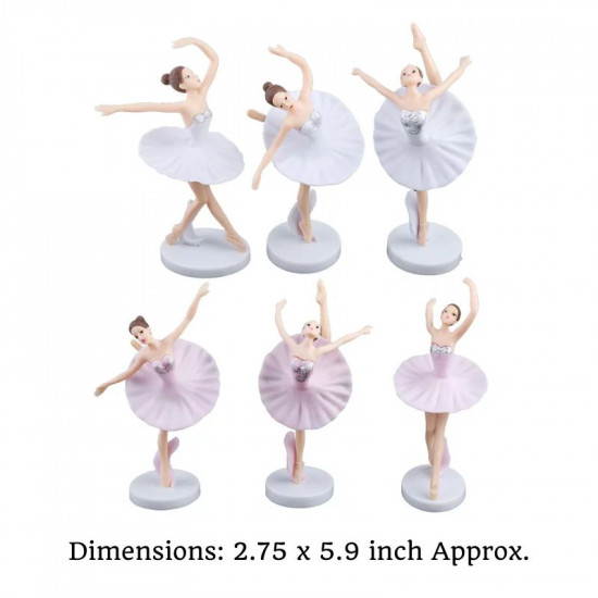 Dancing Ballerina Girl Figurines (Set of 3)