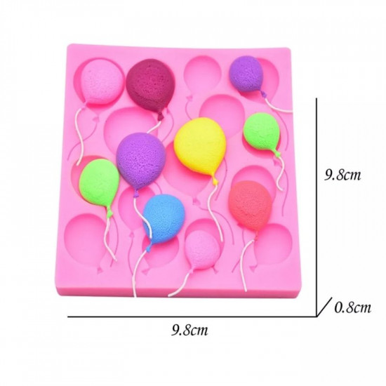 Balloon Fondant Silicone Mould