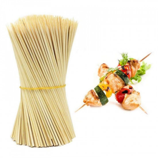 Bamboo Skewer Sticks - 8 inches