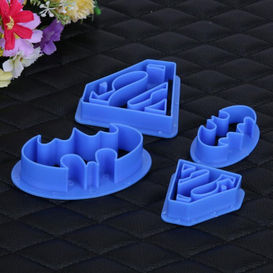 Superman Batman Fondant / Cookie Cutter