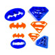 Superman Batman Fondant / Cookie Cutter