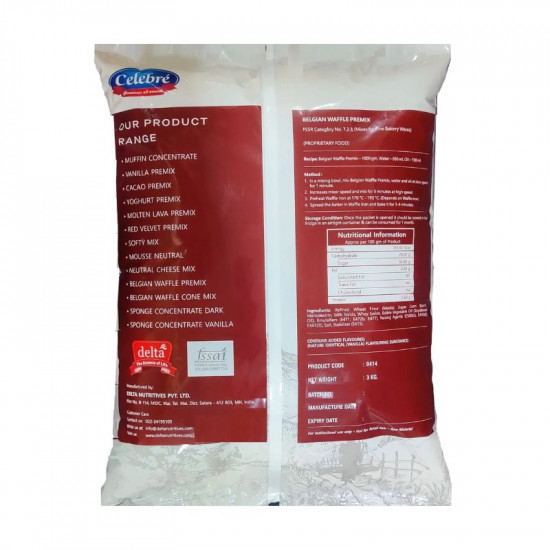 Belgian Waffle Mix (3 Kg) - Delta