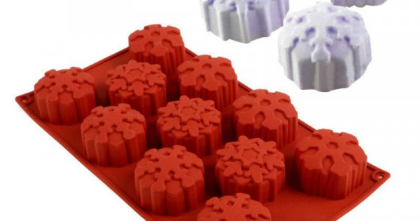 Big Snowflake Design Silicone Mould