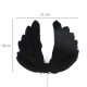 Black Angel Feather Wings Cake Topper