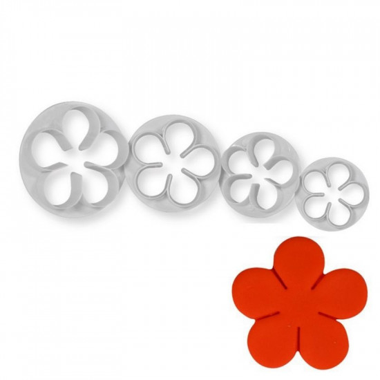 Blossom Flower Shape Fondant Cutters