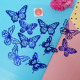 Blue Butterflies (10 Pieces)