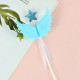 Blue Angel Wing With Star Cake Topper