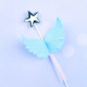 Blue Angel Wing With Star Cake Topper