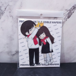 Boy Girl Theme Wafer T220 - Tastycrafts