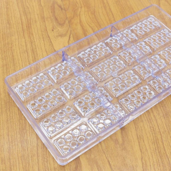 Buliding Blocks Polycarbonate Chocolate Mould