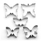 Butterfly Shape Cookie Cutter Set of 5 Pieces