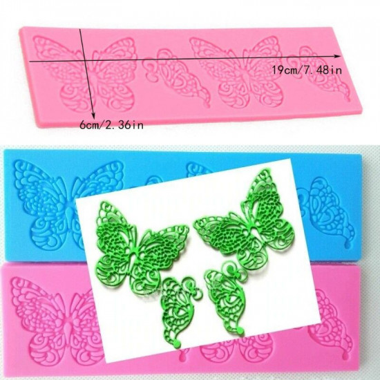 Butterfly Silicone Lace Mat