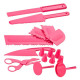 Plastic Cake Decorating Tools Set of 16 Pieces Plastic Cake Decorating Tools Set of 16 Pieces