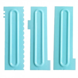 Plastic Cake Scraper Set (B Style)