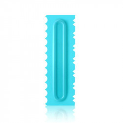 Plastic Cake Scraper | Icing Comb (Style H)