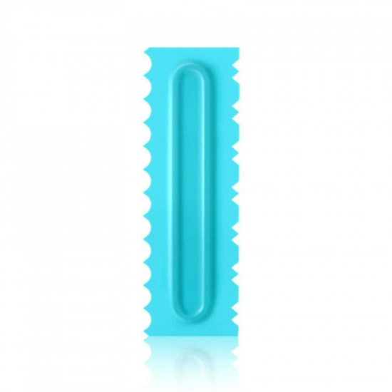 Plastic Cake Scraper | Icing Comb (Style H)