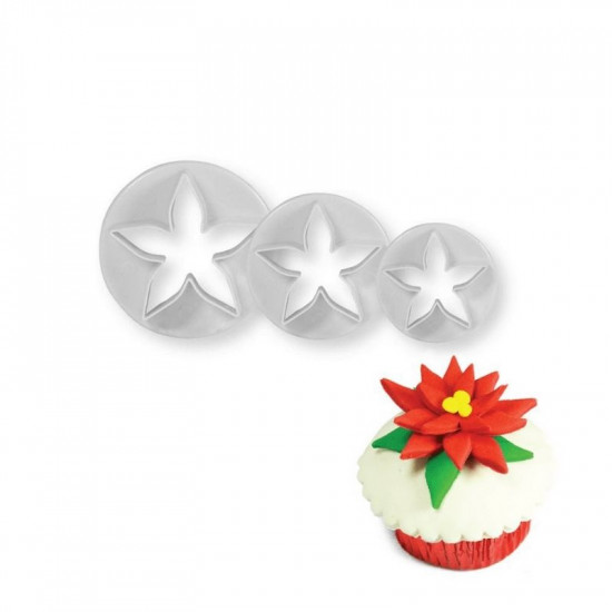 Calyx Flower Shape Fondant Cutters