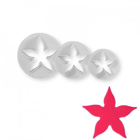 Calyx Flower Shape Fondant Cutters