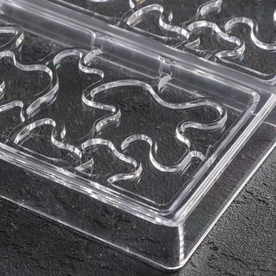 Camouflage Shape Chocolate Bar Polycarbonate Chocolate Mould