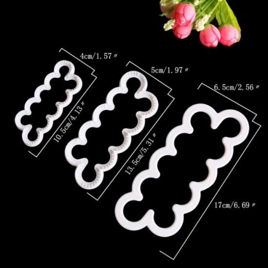 Carnation Fondant Cutters