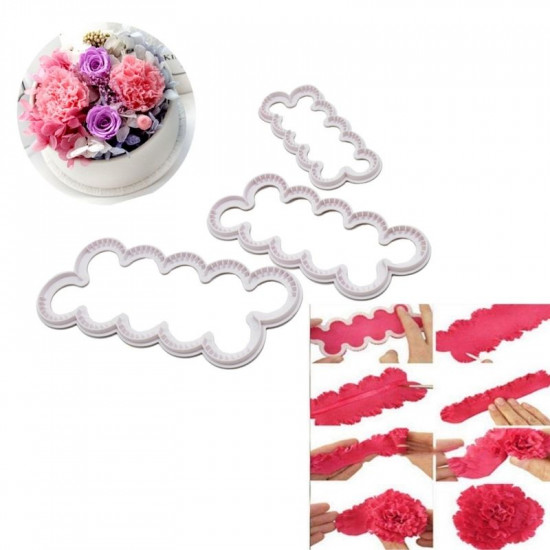 Carnation Fondant Cutters