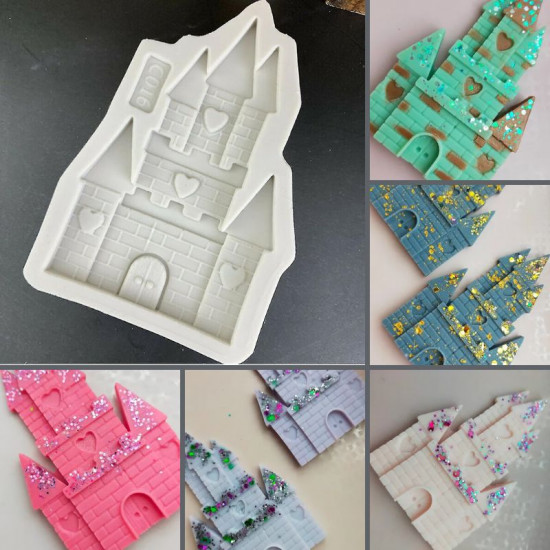 Castle Fondant Mould