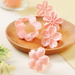 4 Styles Cherry Blossom Flower Shape Cutter