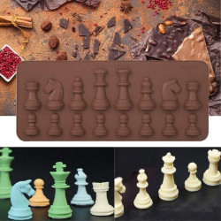 Chess Shape Silicone Chocolate Mould