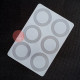 Silicone Chocolate Garnishing Mould - Circle