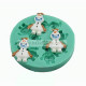 Frozen Olaf Snowman Silicone Mould