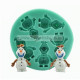 Frozen Olaf Snowman Silicone Mould