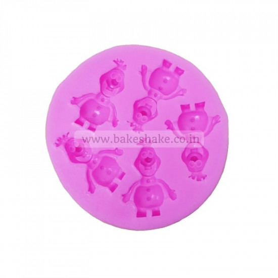 Frozen Olaf Snowman Silicone Mould