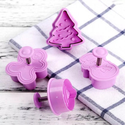 Christmas Theme Plunger Cutter Set