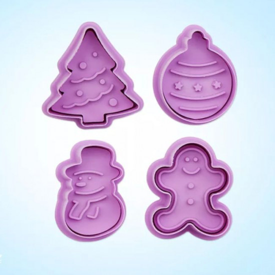 Christmas Theme Plunger Cutter Set