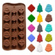 Christmas Theme Silicone Chocolate Mould