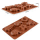 Christmas Theme Silicone Chocolate Mould (Style 8)
