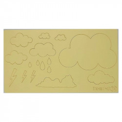 Cloud Theme Acrylic DIY Stamp