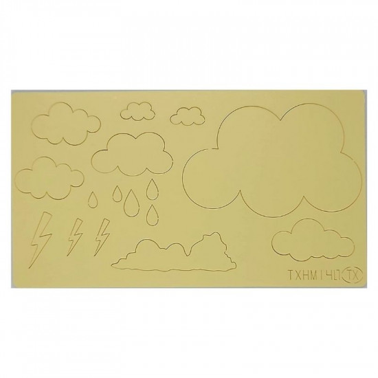 Cloud Theme Acrylic DIY Stamp