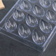 Cocoa Bean Shape Polycarbonate Chocolate Mould