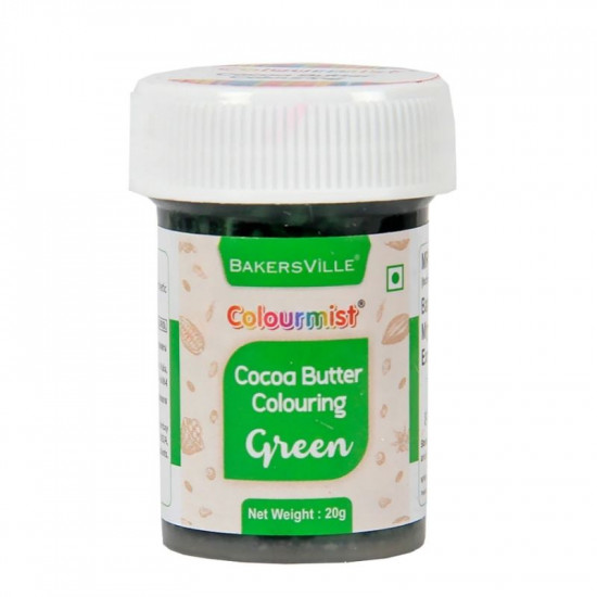 Green Cocoa Butter Colouring - Colourmist (20g)