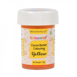 Yellow Cocoa Butter Colouring - Colourmist (20g)