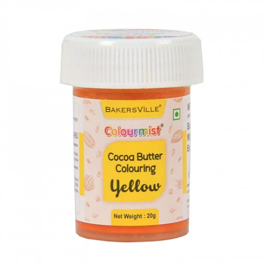Yellow Cocoa Butter Colouring - Colourmist (20g)