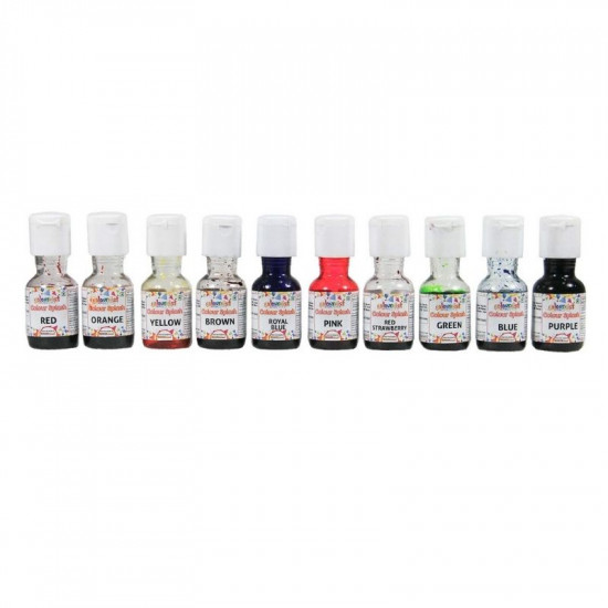Colour Splash Liquid Colours Assorted Pack of 10 Colour Splash Liquid Colours Assorted Pack of 10