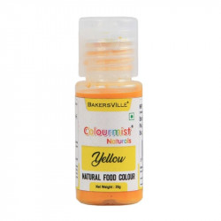 Yellow Natural Food Colour - Colourmist (20g)